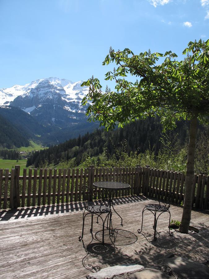 Bergluft Bed and Breakfast Lenk Eksteriør billede