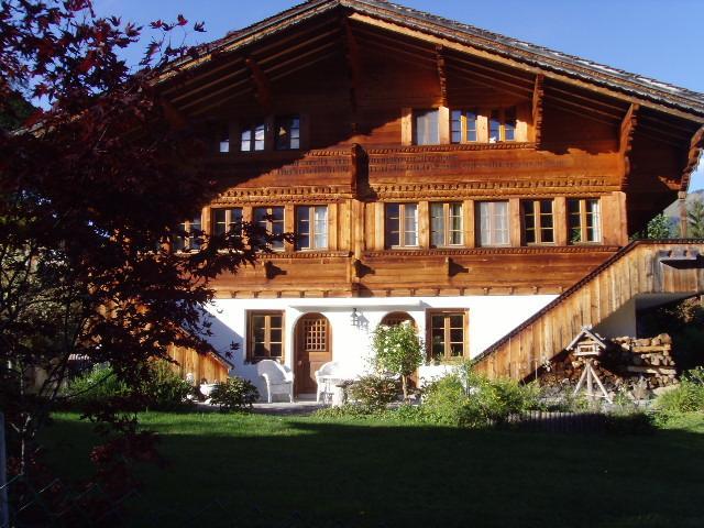 Bergluft Bed and Breakfast Lenk Eksteriør billede