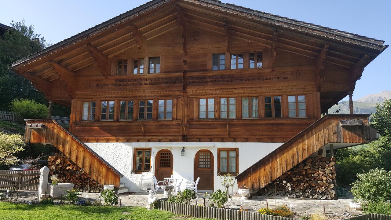 Bergluft Bed and Breakfast Lenk Eksteriør billede